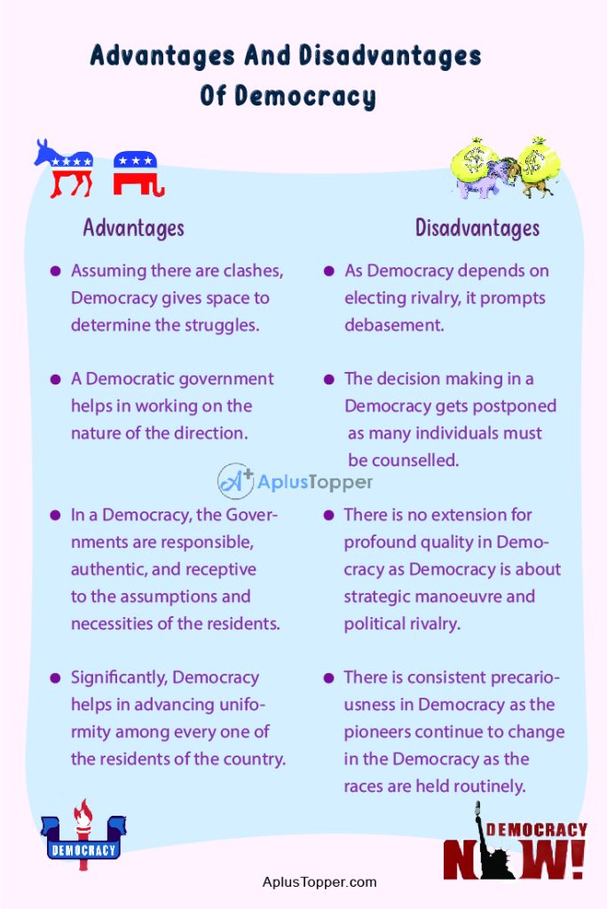 What Are The Merits And Demerits Of A Democratic Government A