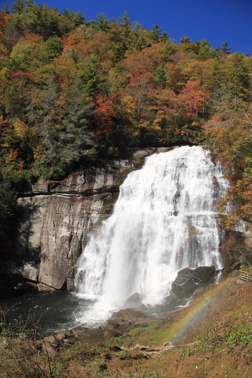 Rainbow Falls - One Hike Many Waterfalls In North Carolina