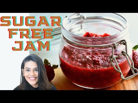 sugar free jam with 3 ingredients | sugar free jam recipes for diabetics | Keto & Vegan